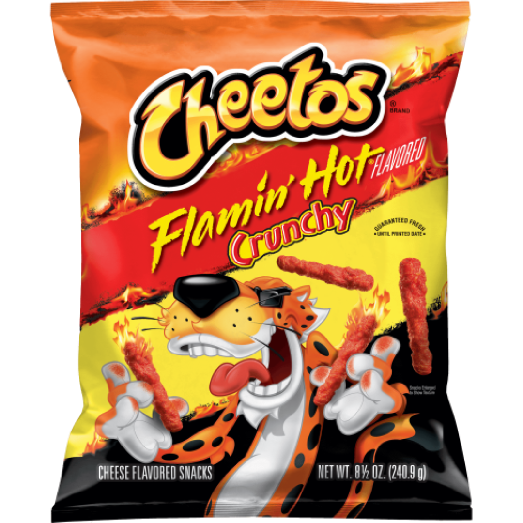 CHEETOS CRUNCHY FLAMIN HOT 190G